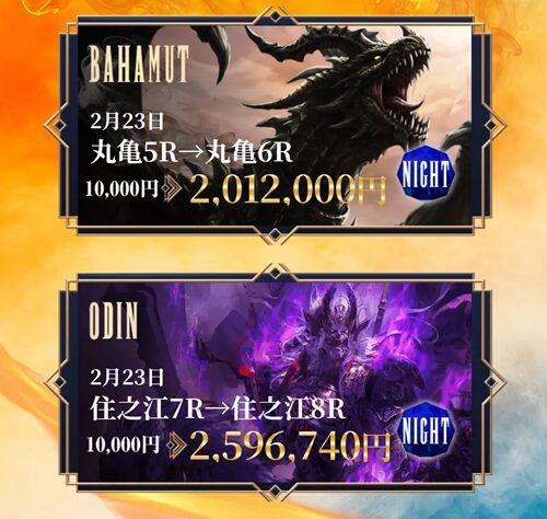 ボートファンタジーの的中実績