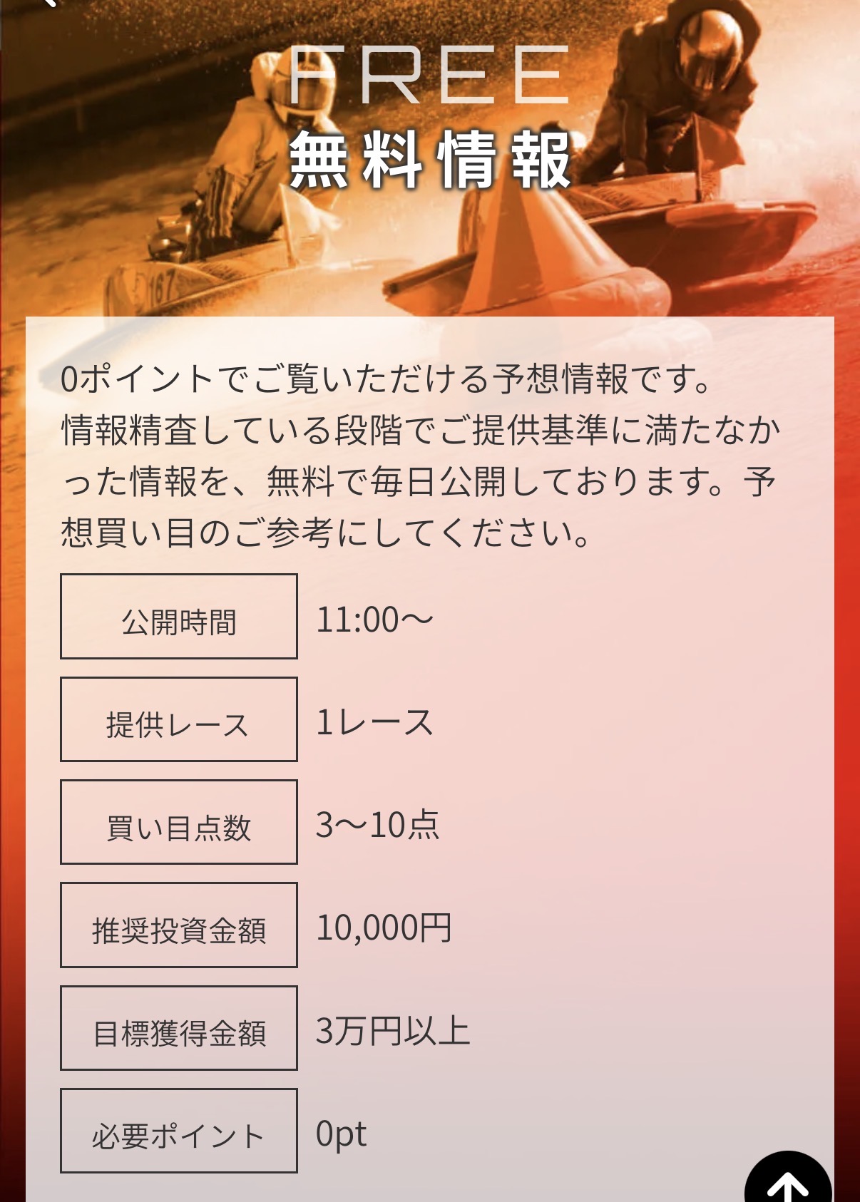 競艇予想サイト　競艇ダイヤモンド　無料予想　無料情報　詳細