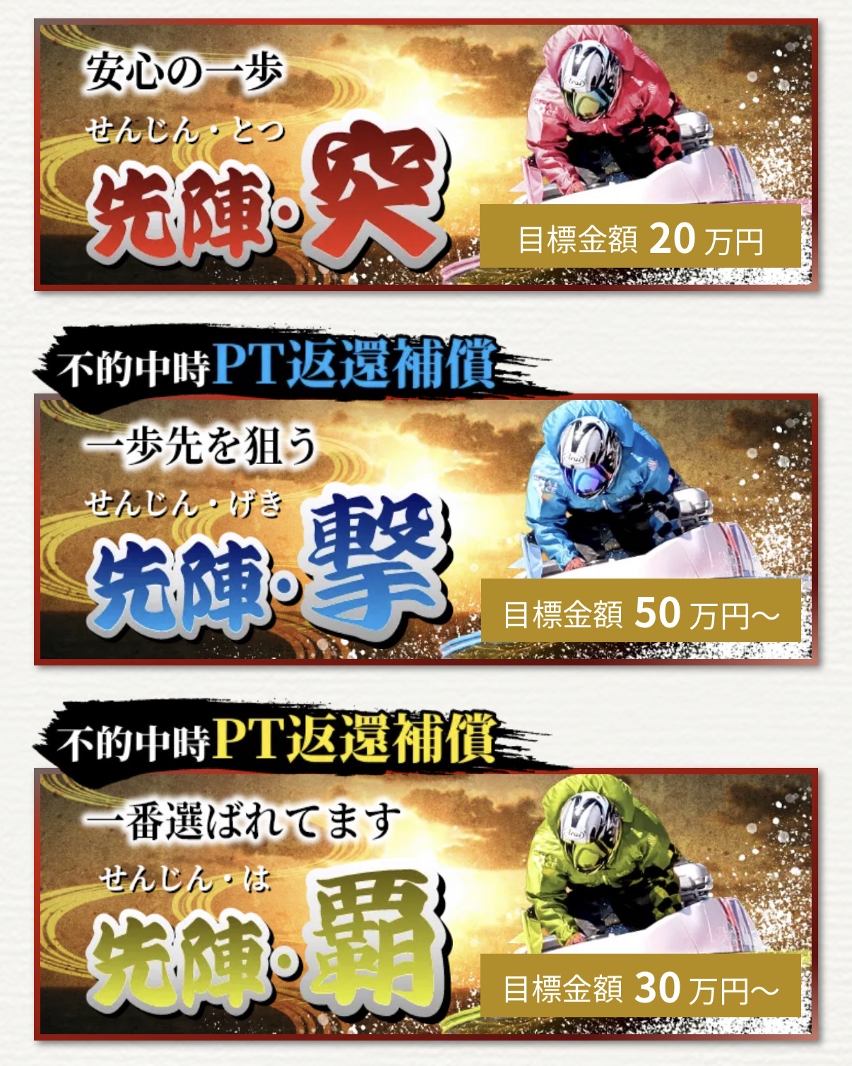 競艇予想サイト　一騎当船　初回限定プラン　ポイント返還　補償