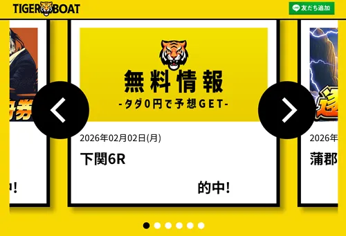 TIGER BOATの的中実績②