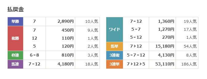 バクガチ 競馬予想 当たる 当たらない 盛岡12R